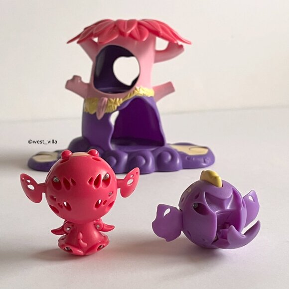 Zoobles Necholson Giraffe #340 Wilford Fish #342 & Happitat - Picture 3 of 8